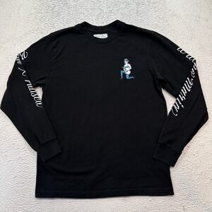 WACKO MARIA Doctor My Eyes Long Sleeve Shirt Mens Small Born x Raised